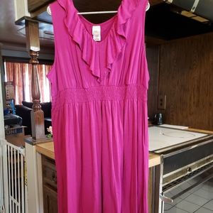 JMS pink dress size 4x